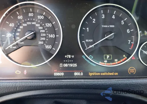 2014 BMW 328I xDrive z USA, uszkodzony, nr VIN WBA3B5C51EP541971